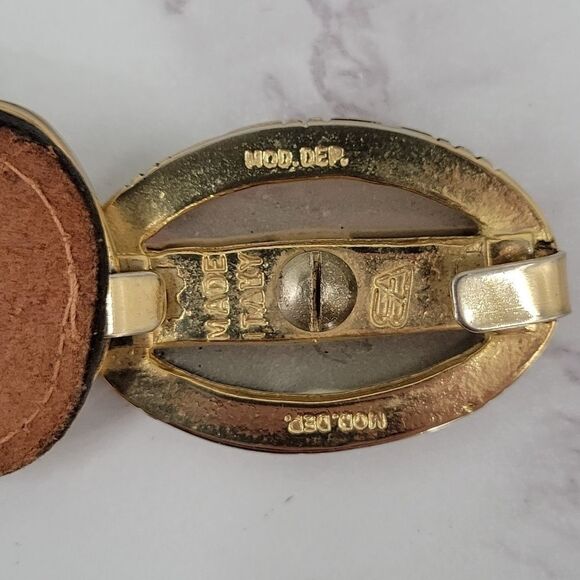 Mod Dep Vintage Italian Leather Belt - Picture 7 of 8